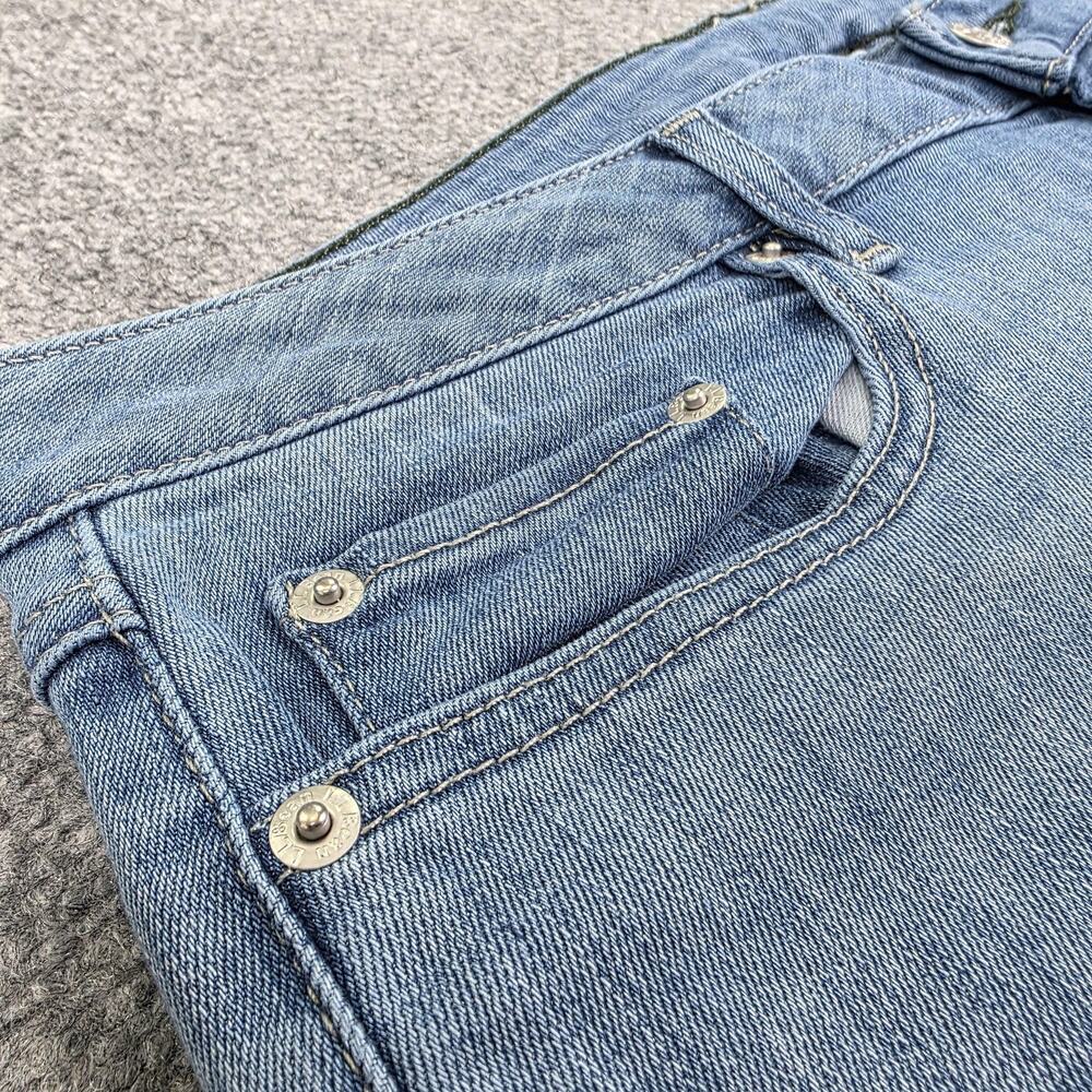 LL Bean Jeans Womens 14P Blue BeanFlex Stretch Mid Rise Classic Fit Denim Casual - Picture 11 of 16